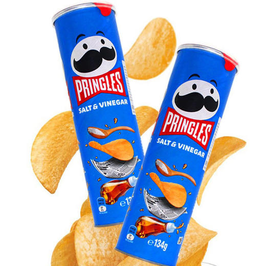 马来西亚品客薯片咸醋味134g 商品图0