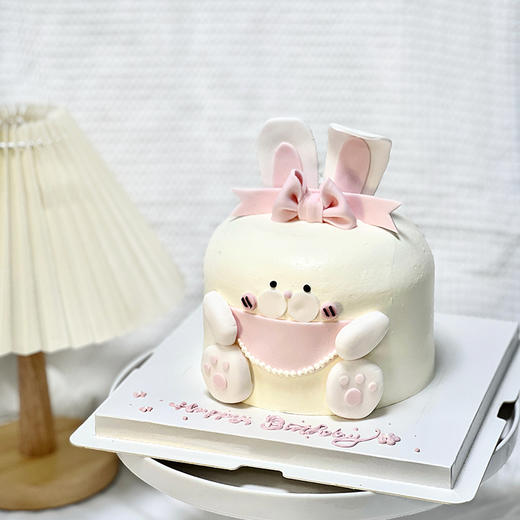 烤爱·生日蛋糕系列·兜兜兔·多口味可选·聚会生日节日【仅限深圳同城配送】 商品图2
