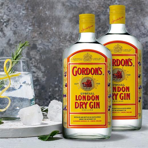 哥顿Gordon's金酒40度750ml*1瓶/2瓶 商品图2