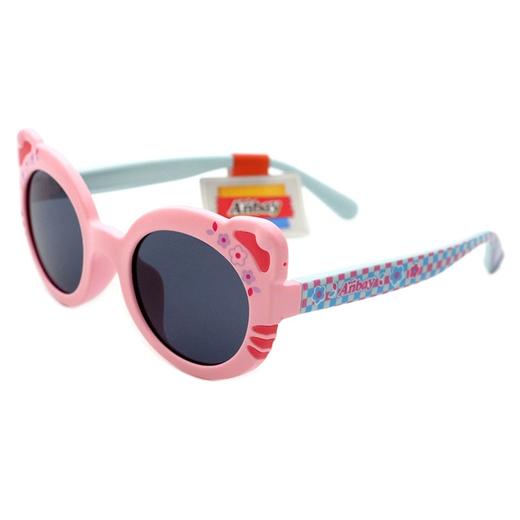 安比儿童墨镜男童眼镜猫耳朵个性防紫外线潮宝宝太阳镜女A21248 商品图1