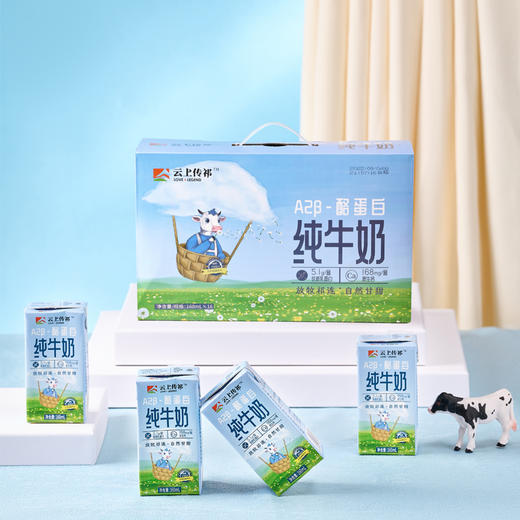 【推荐好物】A2β酪蛋白纯牛奶 160ml/支*16支/箱 商品图4