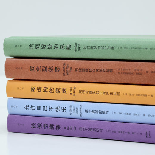 知心书五辑：安全型依恋+被傲慢绑架+被虚构的焦虑+恰到好处的界限 商品图5