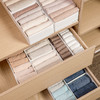 【自营】留存道格子布艺收纳盒宜家同款斯图克白色可折叠内衣裤袜子分隔储物盒 商品缩略图1