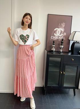 G08767#绿色爱心T