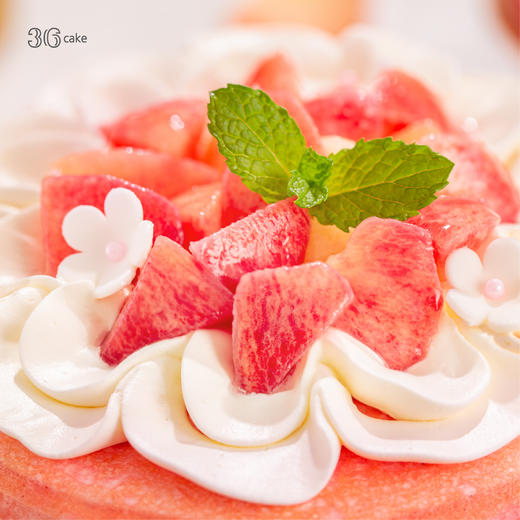 蜜桃茉莉手作千层，可选6/8英寸 商品图2