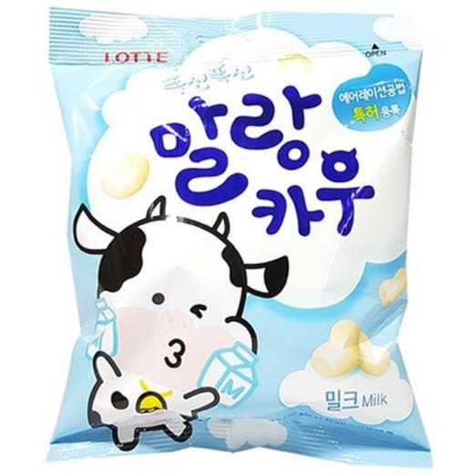乐天棉花糖牛奶63g롯데 말랑카우 밀크캔디 商品图0