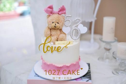 1027CAKE  | 520  爱的告白 小熊 周年纪念 情人节 商品图0