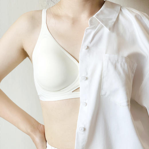 【百图lulu好物】【2.0版果冻内衣】【2件减40】科技凉感纱  W果冻条 上托聚拢 果冻内衣 商品图0