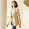 罗蒙春秋款双排扣小西装外套女士商务休闲通勤百搭气质单西服上衣外套 商品缩略图10