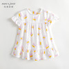 马克珍妮夏装新款 女童透气防蚊短袖连衣裙 儿童裙子230565 商品缩略图3