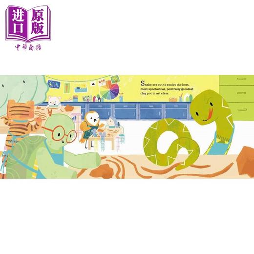 【中商原版】Snake's Big Mistake 小蛇的错误 英文原版进口图书 精装儿童绘本动物故事图画书 4岁+儿童读物 亲子童书品格养成 商品图4