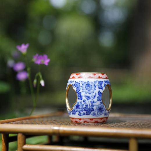 B-JYR-9808 聚悠然 青花富临门盖置 商品图0