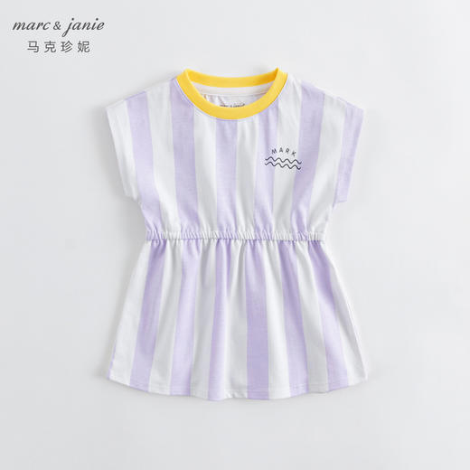 【科技凉感面料】马克珍妮夏装新款女童透气连衣裙230660 商品图1