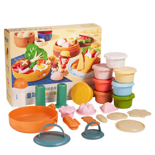 【赠699元专业美育课】美乐童年中华美食吉祥的甜点 超软彩泥 不粘手无异味 有课程 轻松学 尽显东方美学 商品图5