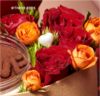 挚爱·玫瑰礼盒（520超级浪漫新品，5朵玫瑰花+提拉米苏蛋糕，全市配送！） 商品缩略图2