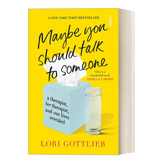 英文原版 Maybe You Should Talk to Someone 也许你该找个人聊聊 洛莉·戈特利布 英文版 进口英语原版书籍 商品图0