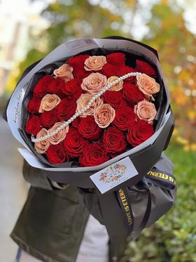 一生一世-----33朵混色玫瑰