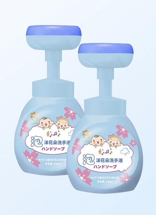 喜适儿童泡沫花朵洗手液315ml 商品图0