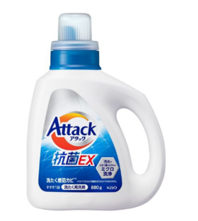 花王(KAO)EX新版洗衣液 880g 蓝色
