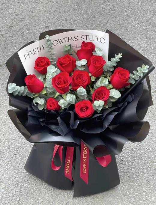 【超市】红玫瑰花束 商品图0