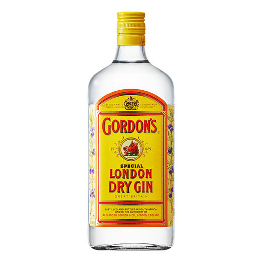 哥顿Gordon's金酒40度750ml*1瓶/2瓶 商品图0