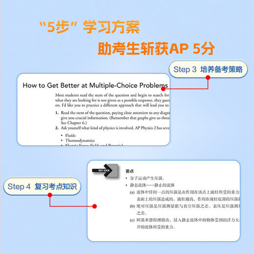 【新东方】AP物理2 5分制胜 AP考试物理 美国大学预科留学考试AP教材 AP Physics ap冲5分系列 商品图2