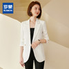 罗蒙春秋款双排扣小西装外套女士商务休闲通勤百搭气质单西服上衣外套 商品缩略图0