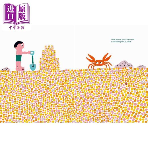 【中商原版】The Tiny Grain of Sand 微小的沙粒 英文原版 进口图书 儿童科普绘本 少儿百科知识图书 精装童书 儿童读物自然 商品图2