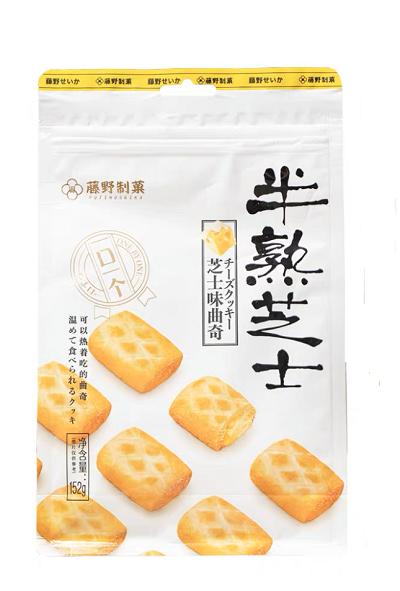 藤野制果半熟芝士味曲奇58g 商品图0