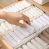【自营】留存道格子布艺收纳盒宜家同款斯图克白色可折叠内衣裤袜子分隔储物盒 商品缩略图3