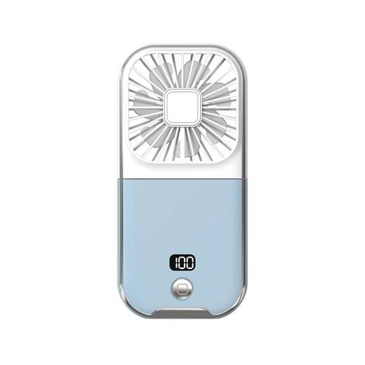 「多功能合一！充电宝风扇」新款手持折叠充电宝风扇 usb数显挂绳户外迷你挂脖风扇数码配件智能设备 商品图4