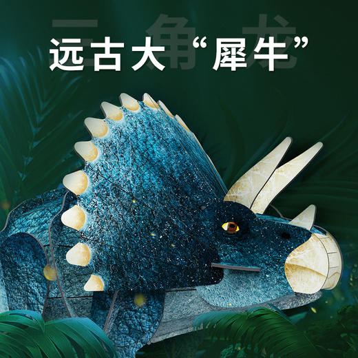 迪杰熊3D立体拼图 ，恐龙模型益智玩具，趣味拼装，提升孩子动手能力 商品图5