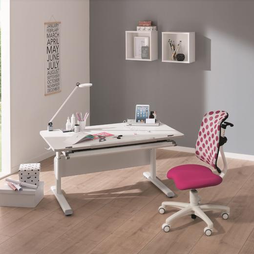 德国原装进口Paidi儿童学习桌椅 伴读凳 通过欧洲最严苛的认证 可调节倾斜角度 高度可升降 |百里居 商品图6