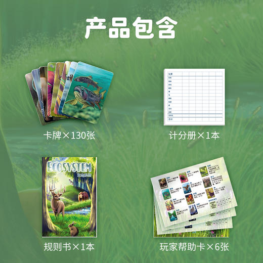 【上新】一刻馆 《生态系统》布局生态策划规范益智桌游 商品图4