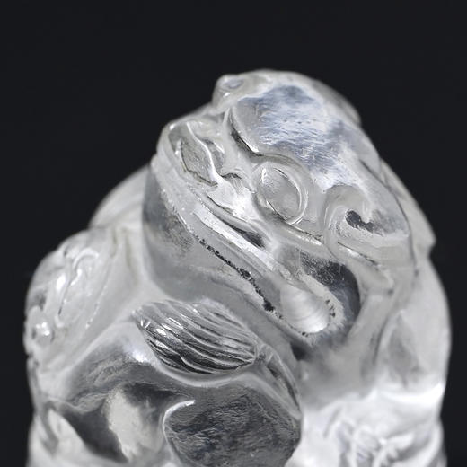 清代子母狮“太师少师”水晶印章 商品图6