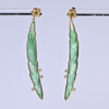 清代翡翠“一帆风顺”耳环 商品缩略图0