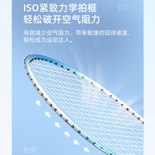【绝杀时刻❗️羽毛球双拍套装】持久耐用，高弹拍头，不笨重，成人男女进攻耐用型球拍送包羽毛球套装父亲节礼物优选粉丝专属七夕父亲节礼物新年礼盒年货礼盒 商品图2