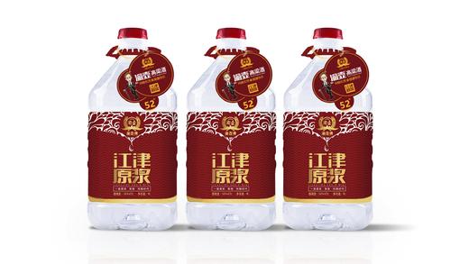 52度渝壶牌江津原浆酒（桶装）4L 商品图1