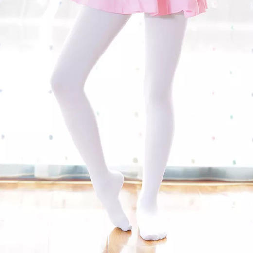 3-10岁丨2双装丨女童连裤袜夏季薄款儿童舞蹈袜打底裤练功白色连体长筒丝袜春夏【S21902】 商品图0