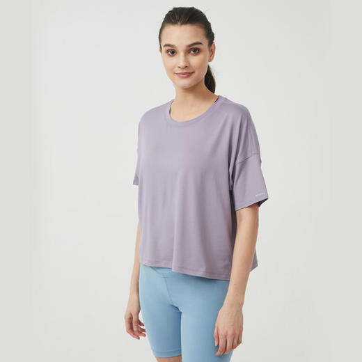 亲肤婴儿般触感牛奶丝短袖 商品图2