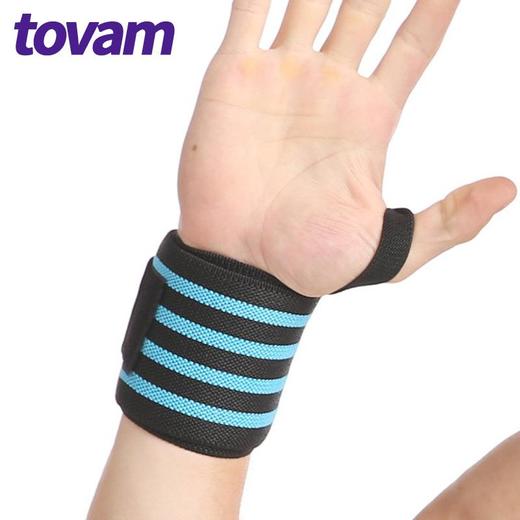 tovam男女绷带式缠绕护腕薄款 健身举重篮球训练运动护手腕护腕带 商品图4