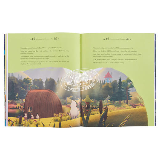 【中商原版】Amanda Li：Adventures in Moominvalley 姆明谷历险 儿童独立阅读入门初级章节书桥梁书 平装 英文原版 9岁以上 商品图6