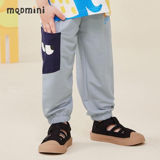 【80-130cm】男童冰丝防蚊裤撞色大口袋灯笼裤MQDMINI童装 商品图8