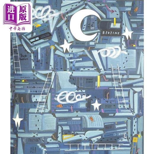 【中商原版】Emma Yarlett:Nibbles: The Bedtime Book 啃书小黄怪尼宝:晚安故事 英文原版 进口图书 儿童绘本 故事图画书 商品图4