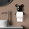 【日用百货】-暴力熊纸巾架厨房卫生间壁挂免打孔 商品缩略图2