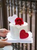 【七夕情人节】爱心告白卡片玫瑰蛋糕 商品缩略图1
