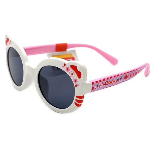 安比儿童墨镜男童眼镜猫耳朵个性防紫外线潮宝宝太阳镜女A21248 商品图0