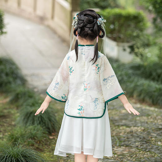 儿童汉服古风襦裙中国风两件套PJX-BD2270 商品图3