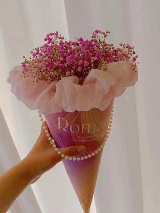 【超市】冰淇淋满天星花束 商品图0