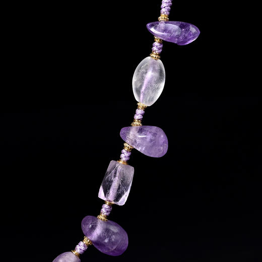 西亚高古紫水晶“重生”护身符项链 商品图4